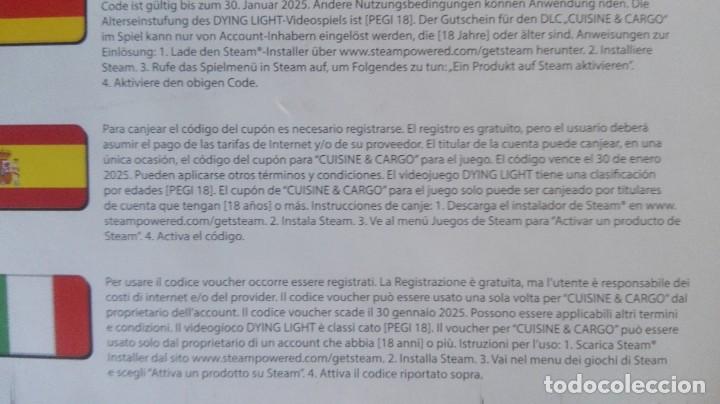Videojuegos y consolas: DYING LIGHT - TERROR ZOMBIES GAME - PC DVD ROM - TECHLAND - A&Ntilde;O 2015. - Foto 12