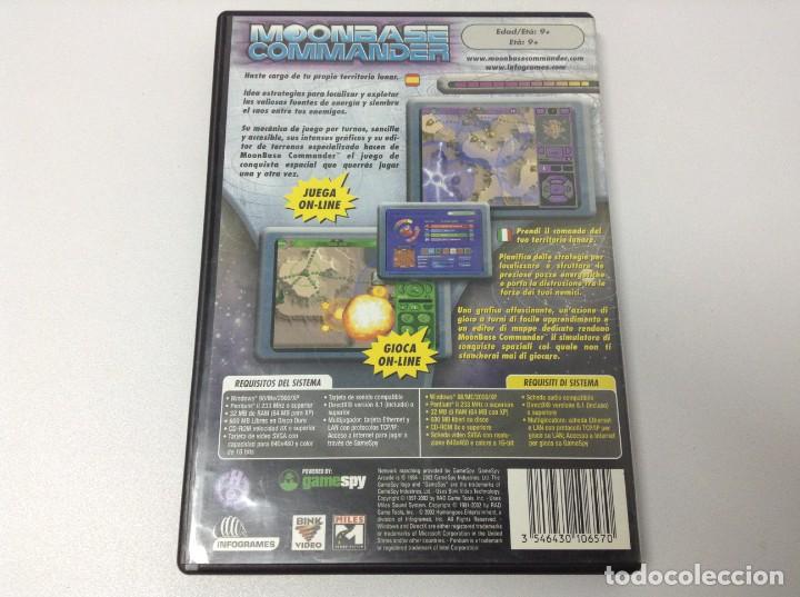 Videojuegos y consolas: MOONBASE COMMANDER - Foto 2