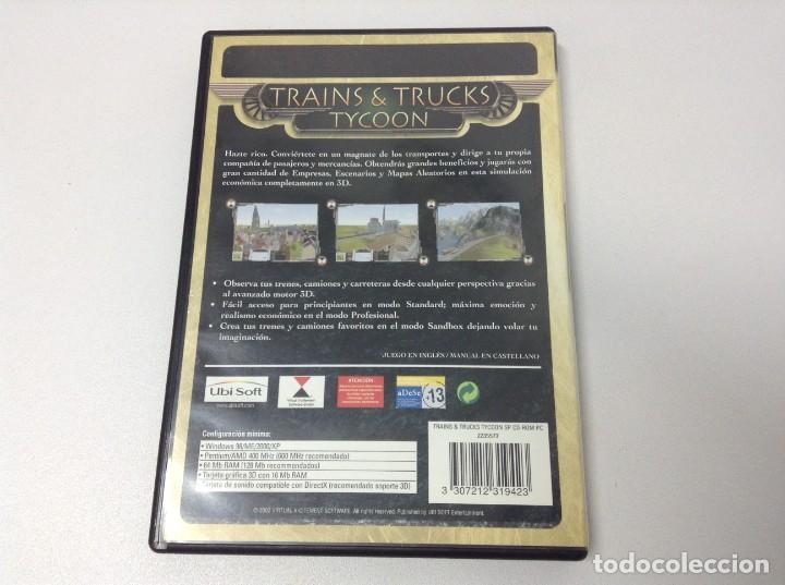 Videojuegos y consolas: TRAINS & TRUCKS TYCOON - Foto 2