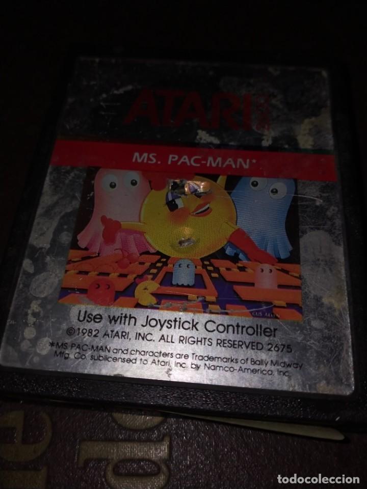 Videojuegos y consolas: JUEGO ATARI 2600 MS.PAC.MAN NO SE DE SU ESTADO - Foto 1