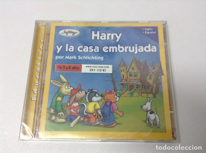 Videojuegos y consolas: HARRY Y LA CASA EMBRUJADA . Cd Rom Espa&ntilde;a . Windows 95/98 - Foto 1