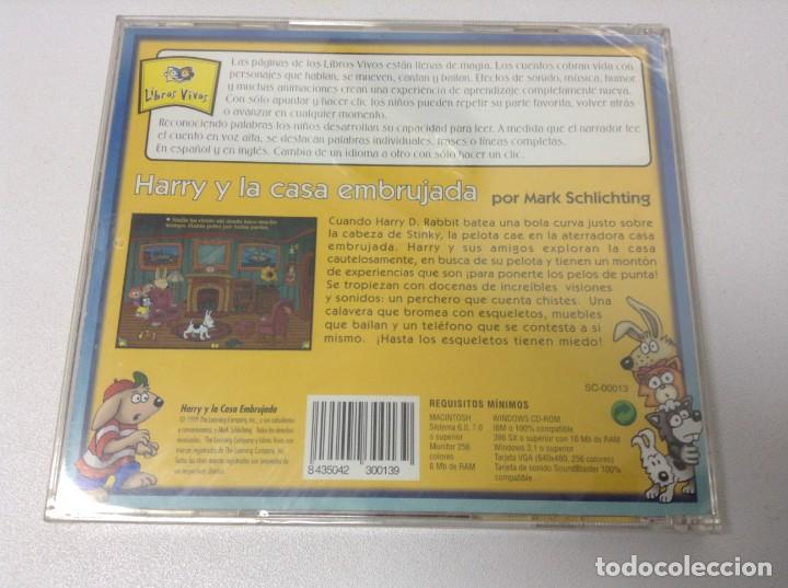 Videojuegos y consolas: HARRY Y LA CASA EMBRUJADA . Cd Rom Espa&ntilde;a . Windows 95/98 - Foto 2