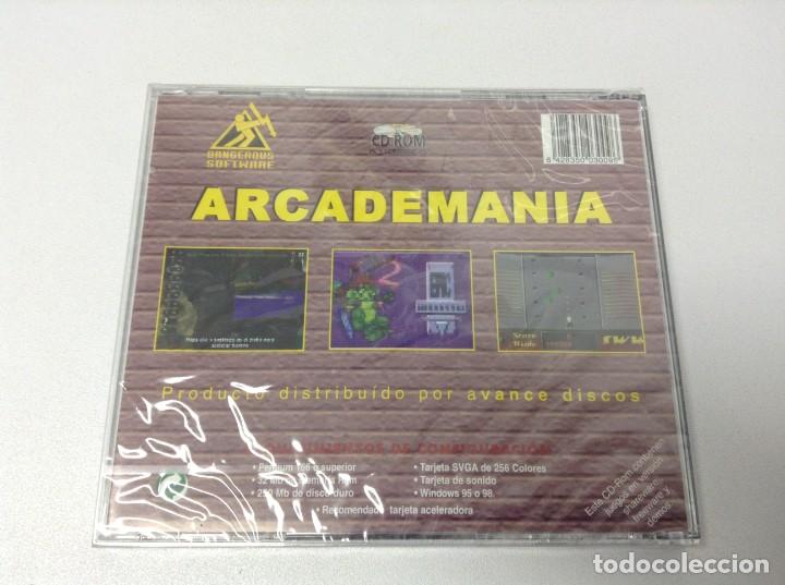 Videojuegos y consolas: ARCADEMANIA . Cd Rom Espa&ntilde;a . Windows 95/98 - Foto 2
