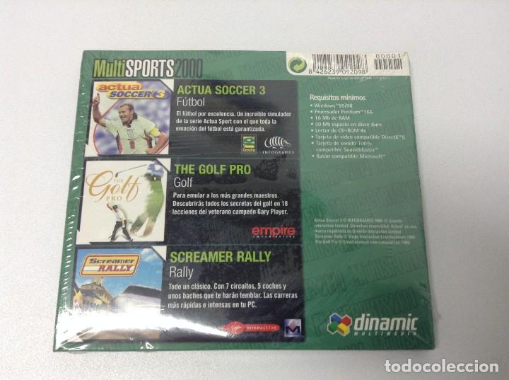 Videojuegos y consolas: MULTI SPORTS 2000 . Cd Rom Espa&ntilde;a . Windows 95/98 - Foto 3