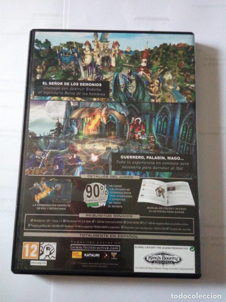 Videojuegos y consolas: KINGS BOUNTY - THE LEGEND - PC - DVD - Foto 2