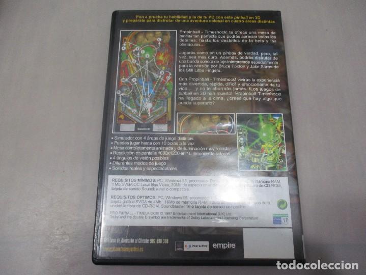 Videojuegos y consolas: PRO-PIMBALL TIMESHOCK! DI1888 - Foto 2