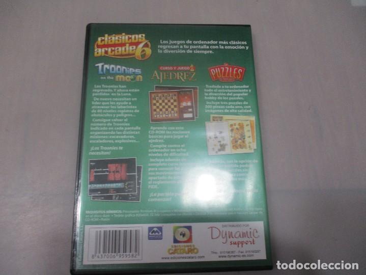 Videojuegos y consolas: CL&Aacute;SICOS ARCADE 6 (2 DISCOS) DI1900 - Foto 2
