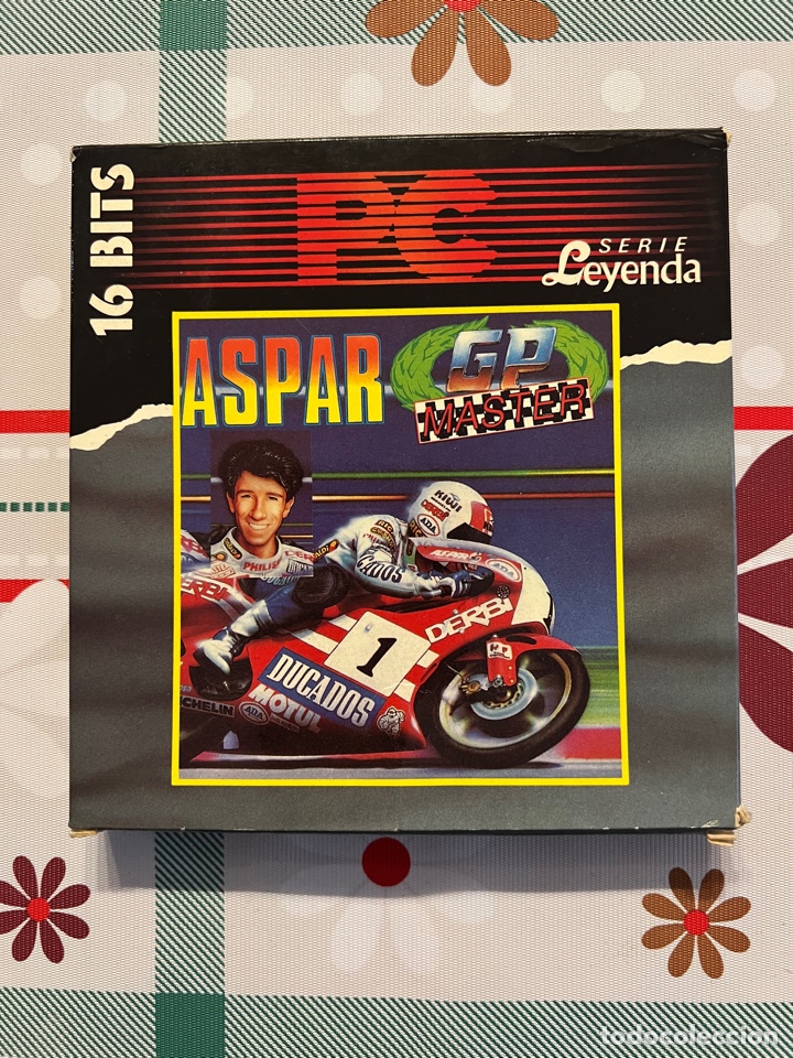 Videojuegos y consolas: Aspar GP M&aacute;ster Videojuego PC 5 1/4 - Foto 1
