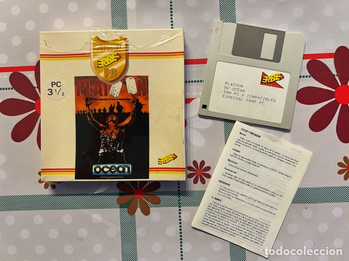 Videojuegos y consolas: Platoon videojuego 3 1/2 1986 - Foto 4