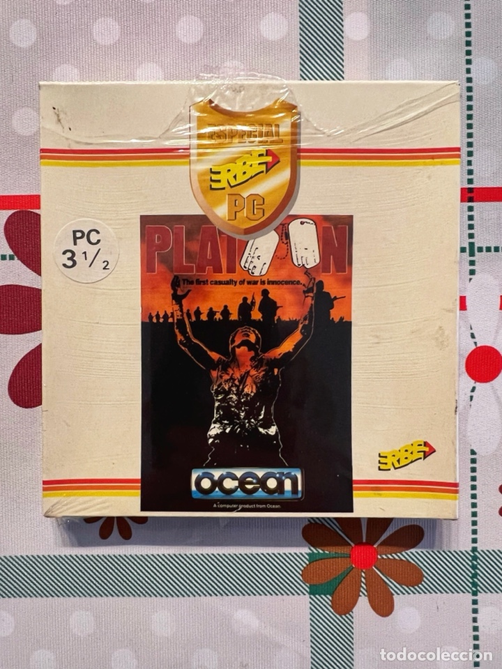 Videojuegos y consolas: Platoon videojuego 3 1/2 1986 - Foto 1