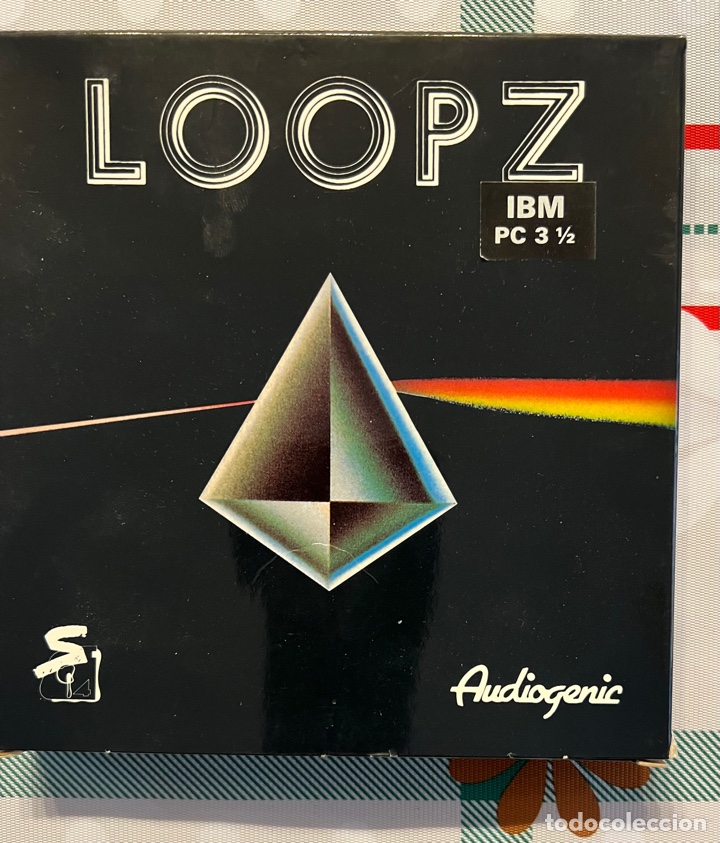 Videojuegos y consolas: LOOPZ IBM PC videojuego 3 1/2 1990 - Foto 1