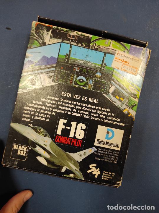 Videojuegos y consolas: PC IBM 3 1/2 4 F-16 COMBAT PILOT VERSION ESPA&Ntilde;OLA - Foto 3