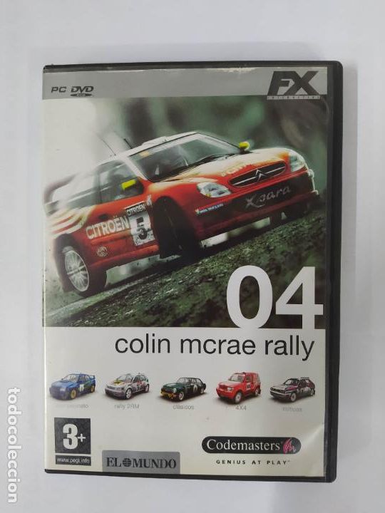 Videojuegos y consolas: JUEGO DE PC COLIN MCRAE RALLY 04 FX INTERACTIVE. TDKV15A - Foto 1