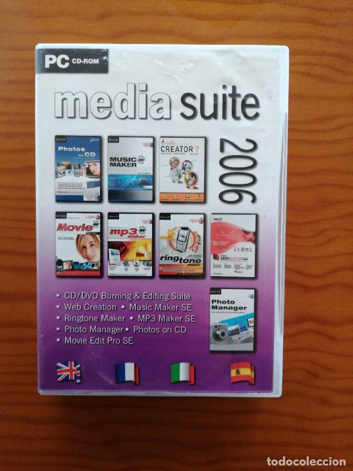 Videojuegos y consolas: CD-Rom media suite 2006 - Foto 1