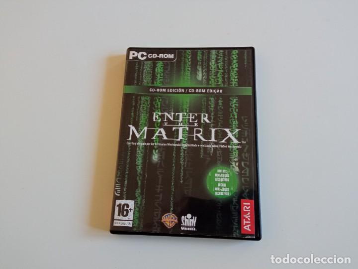 Videojuegos y consolas: Enter the Matrix juego para PC en CD Rom - Foto 1