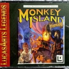 Videojuegos y Consolas: MONKEY ISLAND SAGA - JUEGO PARA PC DE LUCASARTS (3 CDS WINDOWS 95). Lote 312486428