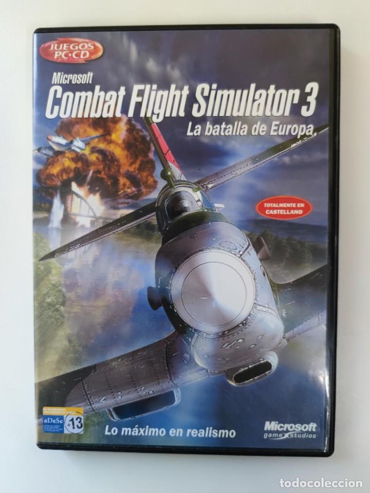 Videojuegos y consolas: JUEGO PC-CD MICROSOFT: COMBAT FLIGHT SIMULATOR 3,(LA BATALLA EUROPEA).2002 - Foto 1