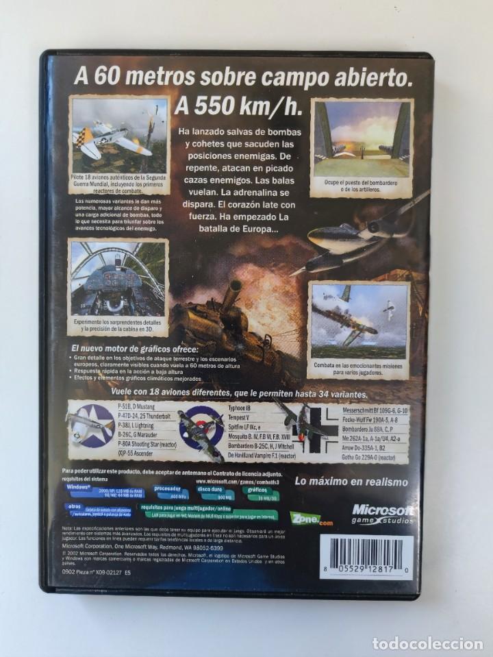 Videojuegos y consolas: JUEGO PC-CD MICROSOFT: COMBAT FLIGHT SIMULATOR 3,(LA BATALLA EUROPEA).2002 - Foto 2
