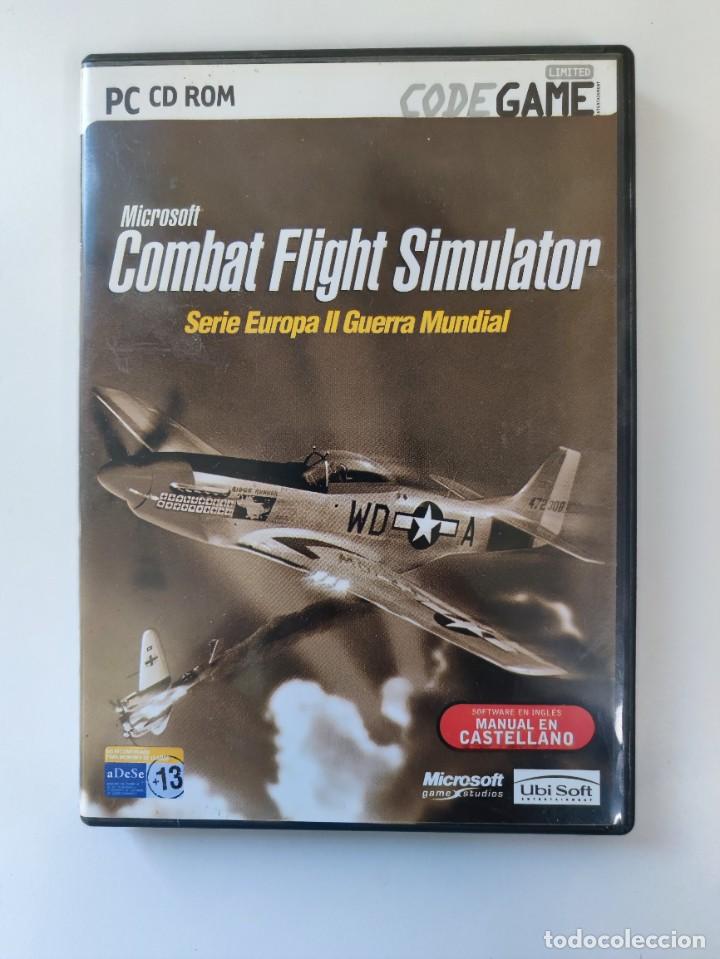 Videojuegos y consolas: JUEGO CD ROM MICROSOFT COMBAT FLIGHT SIMULATOR(1998). - Foto 1