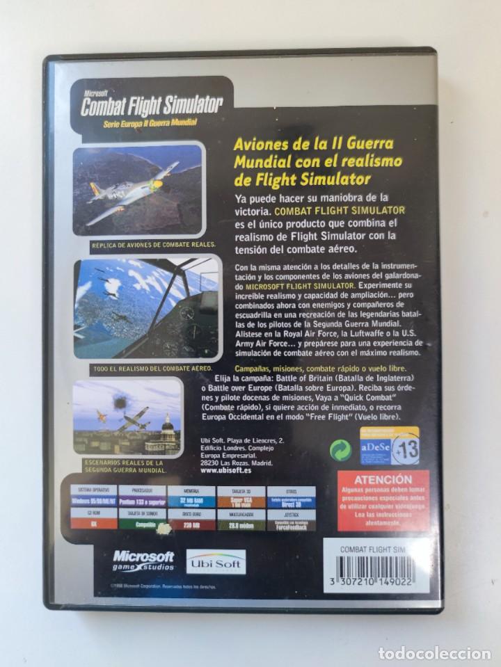 Videojuegos y consolas: JUEGO CD ROM MICROSOFT COMBAT FLIGHT SIMULATOR(1998). - Foto 3