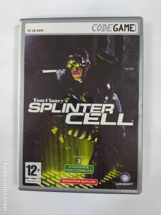 Videojuegos y consolas: Tom Clancys Splinter cell PC CD ROM. TDKV16C - Foto 1