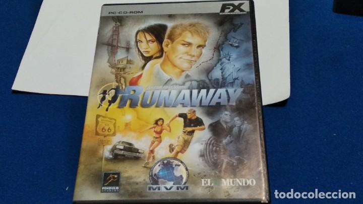 Videojuegos y consolas: RUNAWAY A ROAD ADVENTURE PC-CD-ROM - 3 CDS FX CON MANUAL - Foto 2