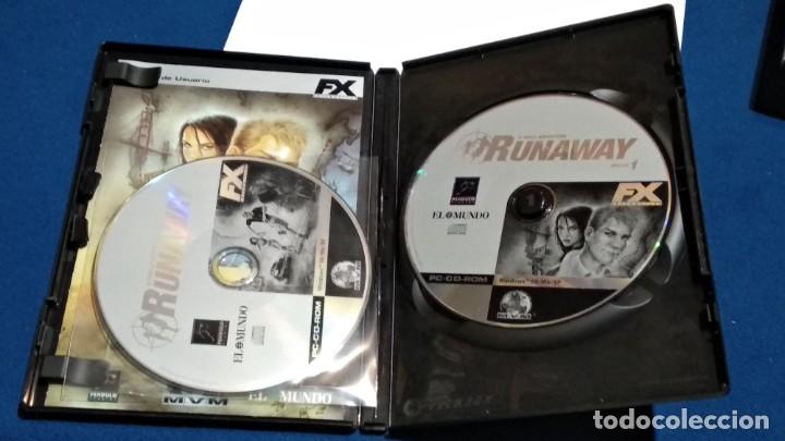 Videojuegos y consolas: RUNAWAY A ROAD ADVENTURE PC-CD-ROM - 3 CDS FX CON MANUAL - Foto 5