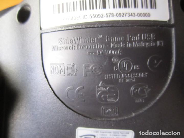 Videojuegos y consolas: Mando Pad para PC Microsoft Sidewinder USB - Foto 10