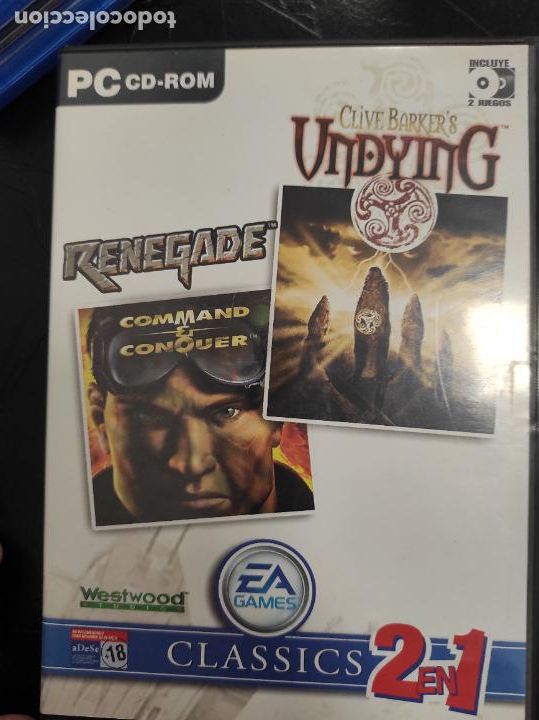 Videojuegos y consolas: COMMAND & CONQUER RENEGADE + CLIVE BARKERS UNDYING JUEGO para PC - Foto 1
