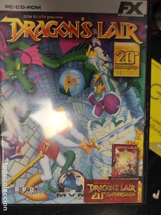 Videojuegos y consolas: DRAGONS LAIR PC EDICION 20 ANIVERSARIO - Foto 1