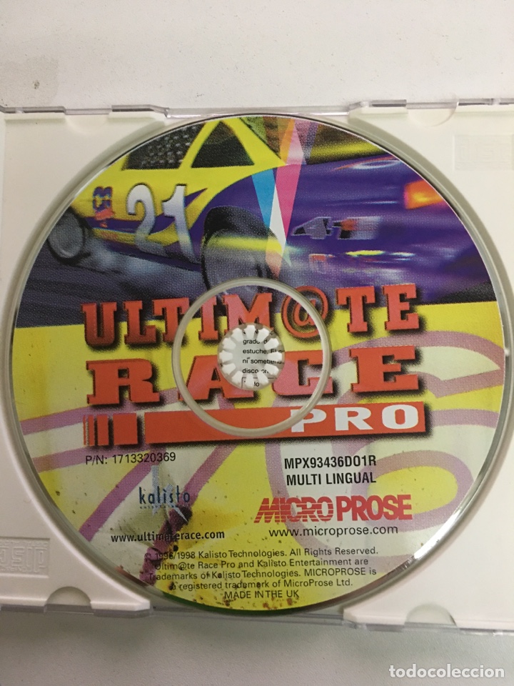 Videojuegos y consolas: JUEGO PC ULT&Iacute;MATE RACE PRO - MICRO PROSE - Foto 1