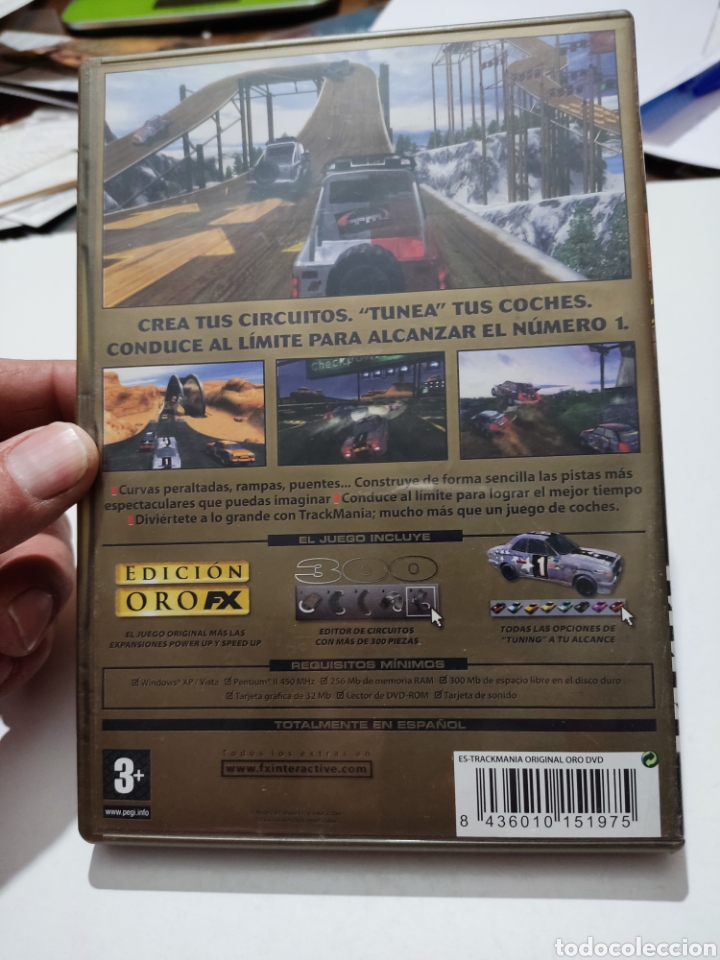 Videojuegos y consolas: PC DVD trackmania original oro - Foto 4