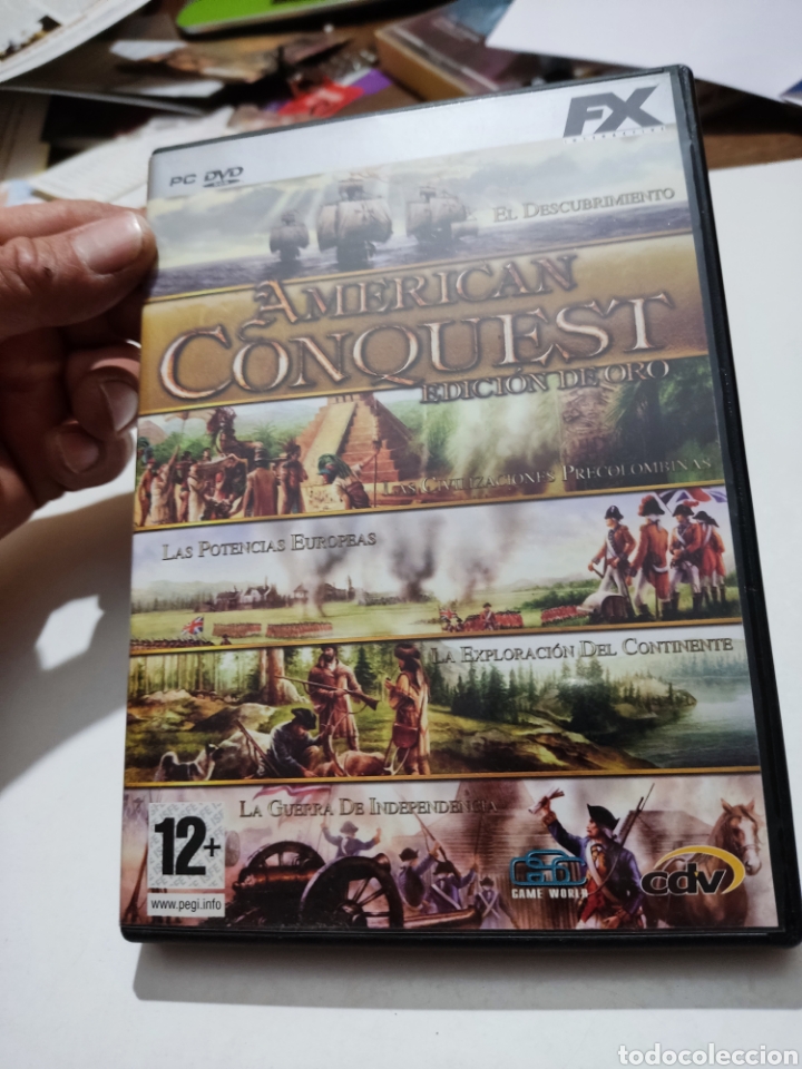Videojuegos y consolas: PC DVD american conquest - Foto 1