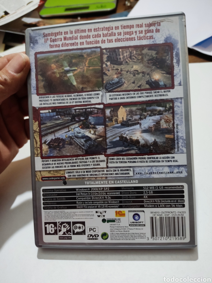 Videojuegos y consolas: PC DVD Faces of war - Foto 4