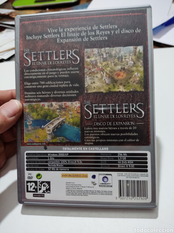 Videojuegos y consolas: PC DVD the settlers el linaje de los Reyes - Foto 4