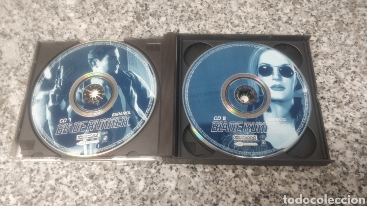 Videojuegos y consolas: Juego PC Blade Runner Westwood Studios (4 discos) - Foto 3