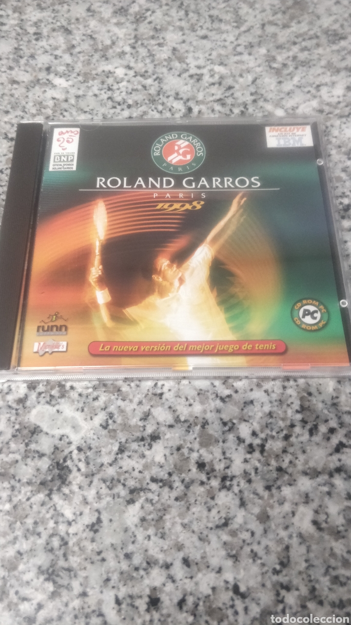 Videojuegos y consolas: Juego PC Roland Garros 1998 - Foto 1