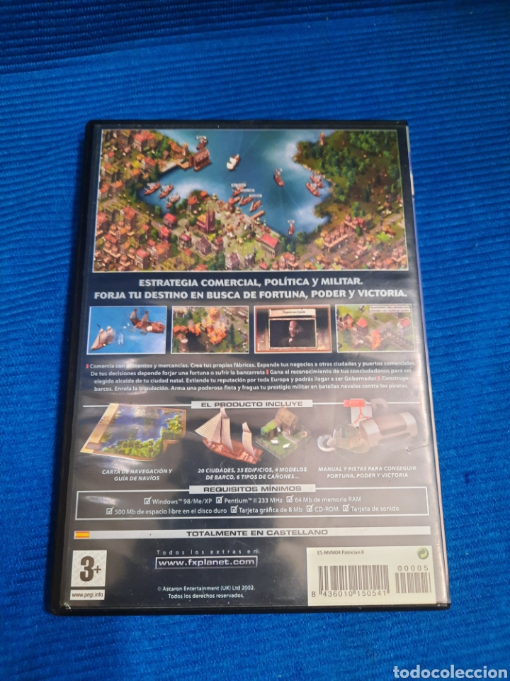 Videojuegos y consolas: PC CD-ROM JUEGO PATRICIAN II, FORTUNA ,PODER Y VICTORIA - Foto 2