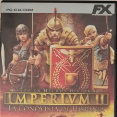 Videojuegos y Consolas: IMPERIUM II LA CONQUISTA DE HISPANIA PC CD-ROM. Lote 315443698