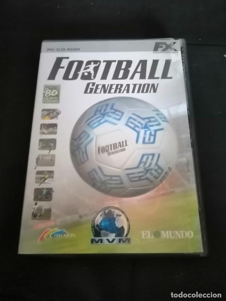 Videojuegos y consolas: JUEGO PARA PC &rdquo;FOOTBALL GENERATION&rdquo; - Foto 1