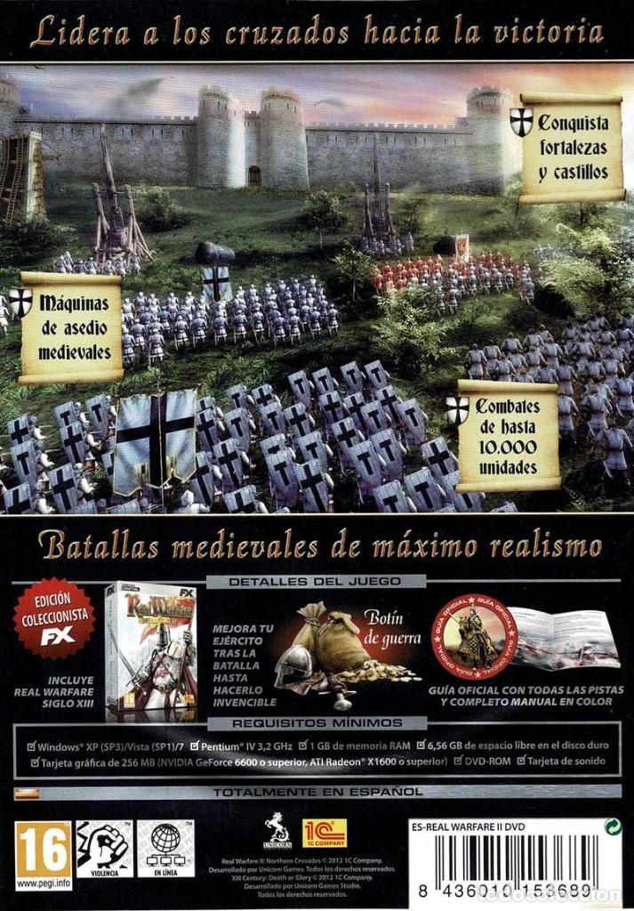 Videojuegos y consolas: Real Warfare 2. Las Cruzadas del Norte. PC - Foto 2