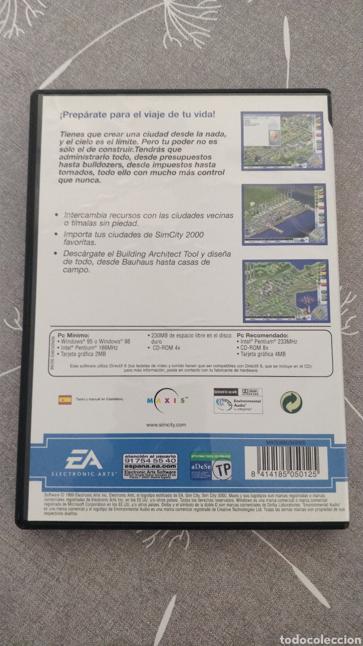 Videojuegos y consolas: Juego para PC SIM CITY 3000 - Foto 2