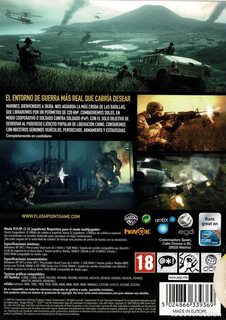 Videojuegos y consolas: Operation Flashpoint. Dragon Rising. PC - Foto 2