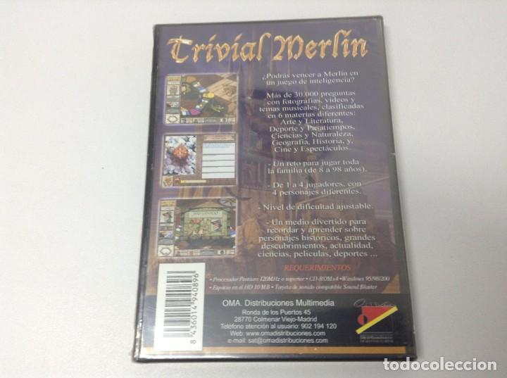 Videojuegos y consolas: TRIVIAL MERLIN - Foto 2