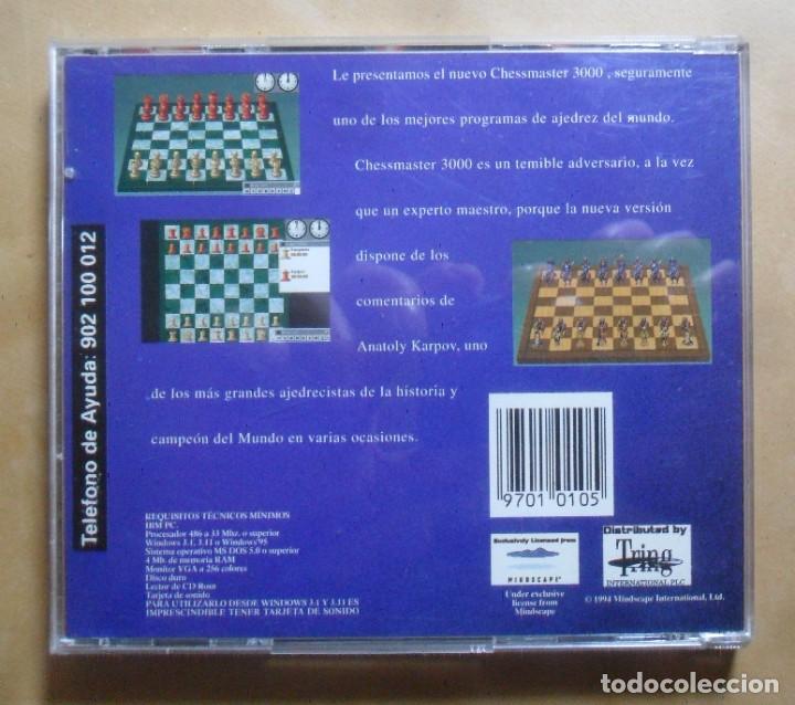 Videojuegos y consolas: PC CD ROM- THE CHESSMASTER 3000 - Foto 3