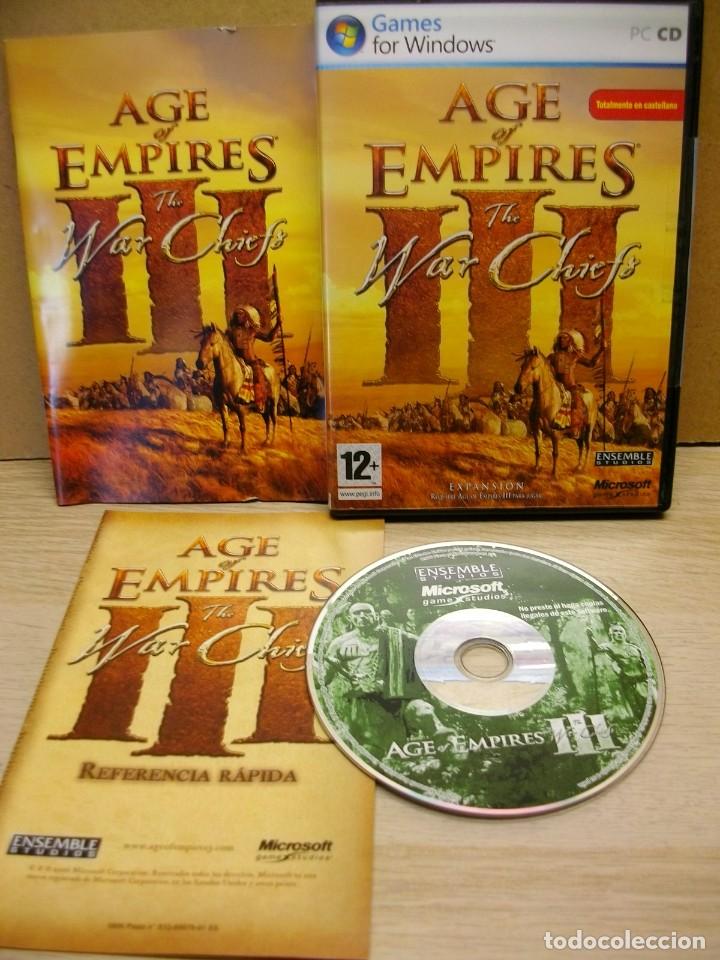 Videojuegos y consolas: Age Empires III: War Chiefs JUEGO de PC - Foto 1