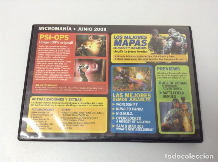 Videojuegos y consolas: PSI-OPS THE MINDGATE CONSPIRACY . CD MICROMANIA JUNIO 2008 - Foto 2