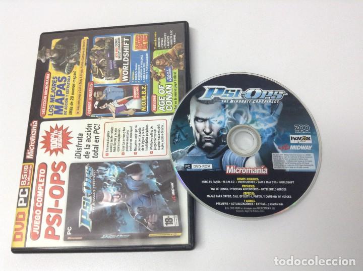 Videojuegos y consolas: PSI-OPS THE MINDGATE CONSPIRACY . CD MICROMANIA JUNIO 2008 - Foto 3