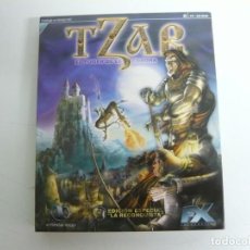 Videojuegos y Consolas: TZAR - EL PODER DE LA CORONA / CAJA GRANDE CARTÓN - BIG BOX / IBM PC / RETRO VINTAGE / CD-ROM. Lote 317748108