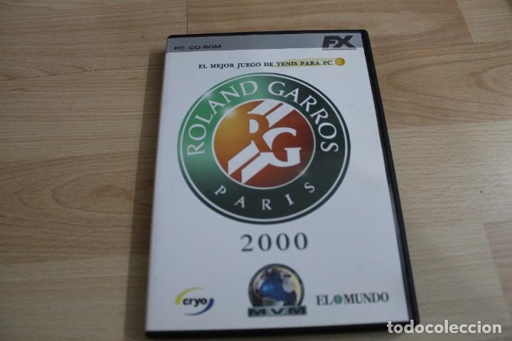 Videojuegos y consolas: ROLAND GARROS PARIS 2000 JUEGO PC - Foto 1